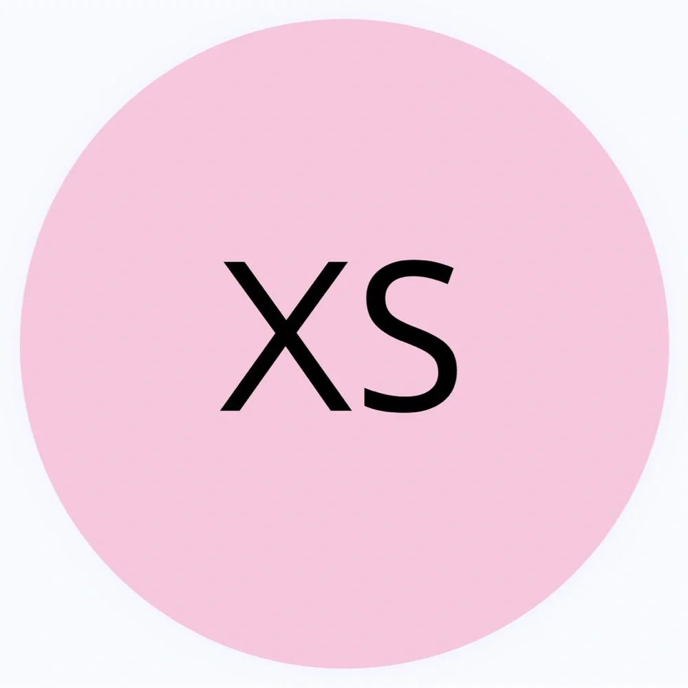 30 STICKERS - 2” ROUND - SIZE XS LABELS - PINK